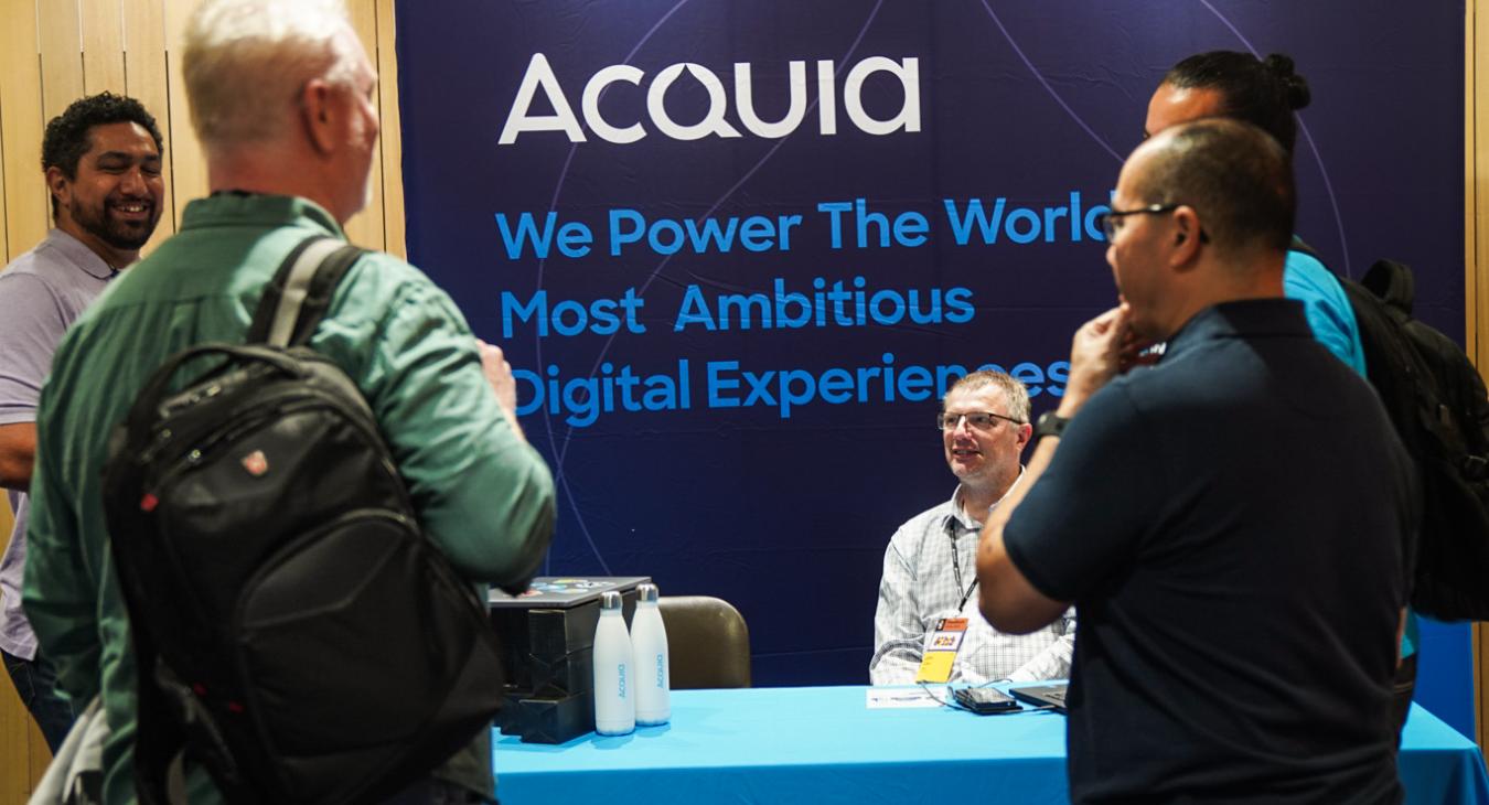 Acquia booth
