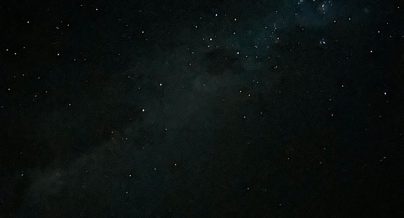 Night sky in New Zealand